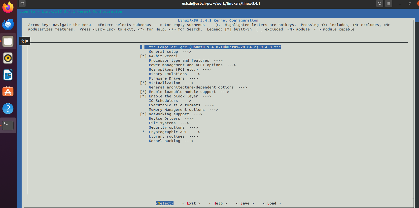 make menuconfig